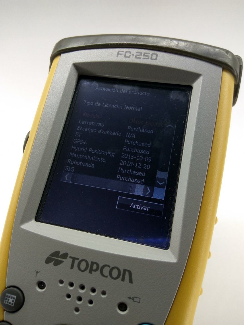 Controladora segunda mano Topcon FC-250