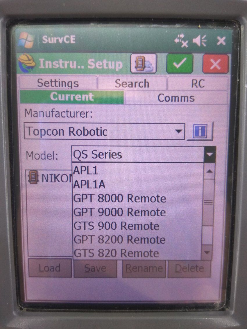 Getac configuracion