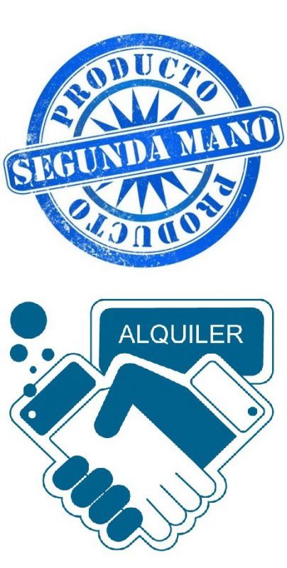 ALQUILER Y SEGUNDA MANO