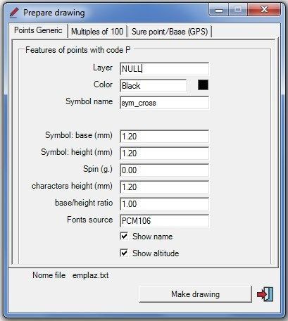 prepare drawing data manager