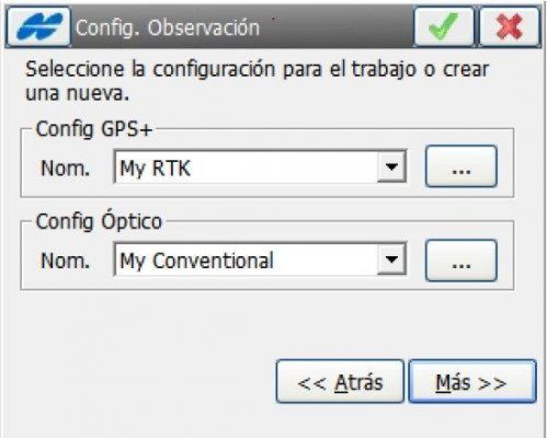 configurar observación