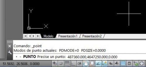 coordenadas autocad