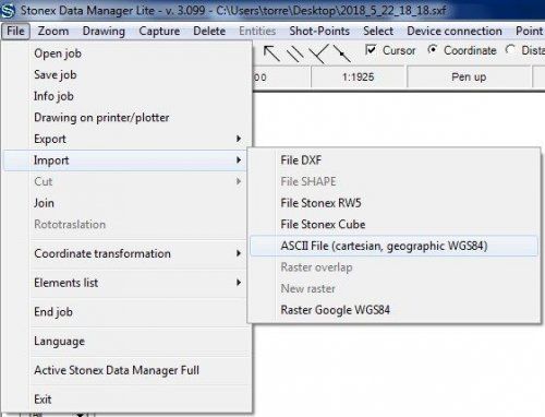 importar txt data manager