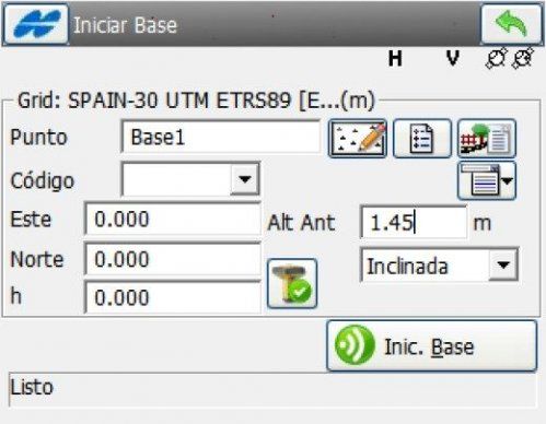 iniciar base