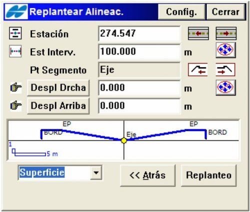 perfil replanteo