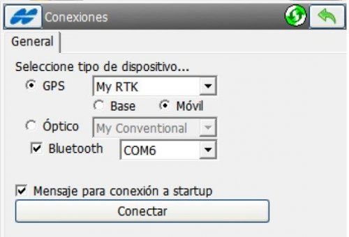 conectar rtk